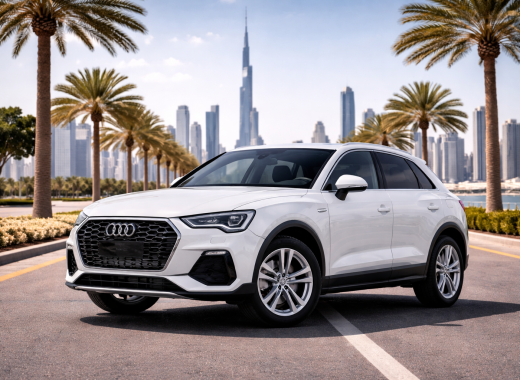 Rent Audi Q3 2025 in Dubai