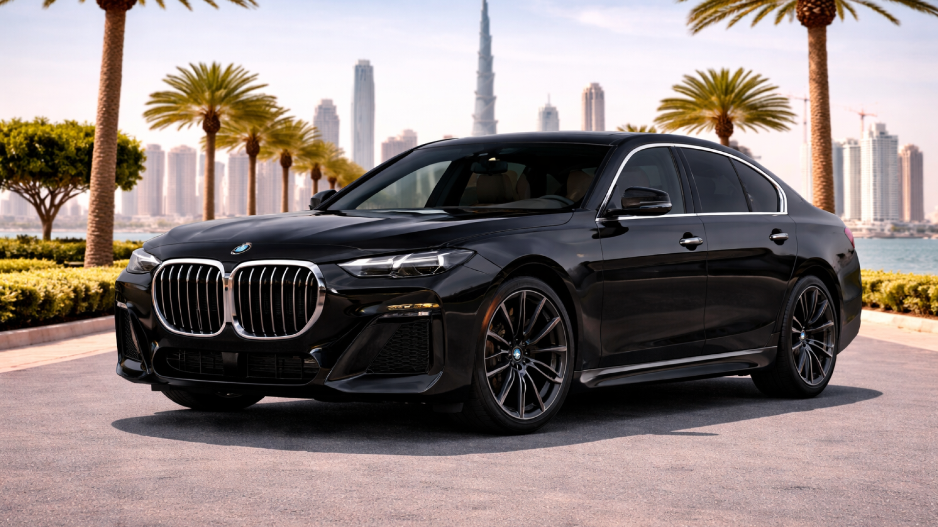 Rent BMW 740I 2025 in Dubai