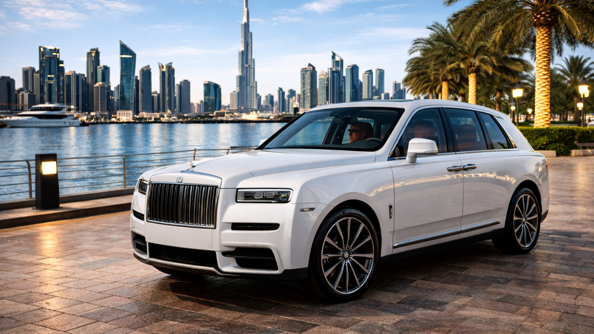 Rent Rolls Royce Cullinan 2025 in Dubai