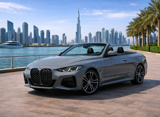 Rent BMW 420I Convertible 2025 in Dubai