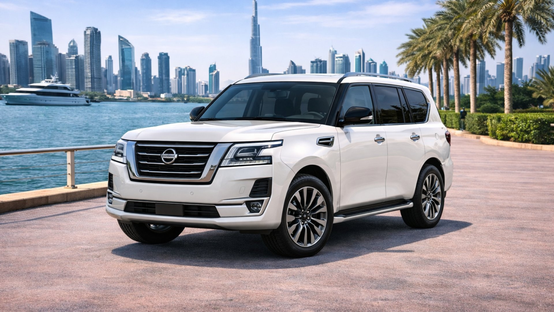 Rent Nissan Patrol Platinum 2023 in Dubai
