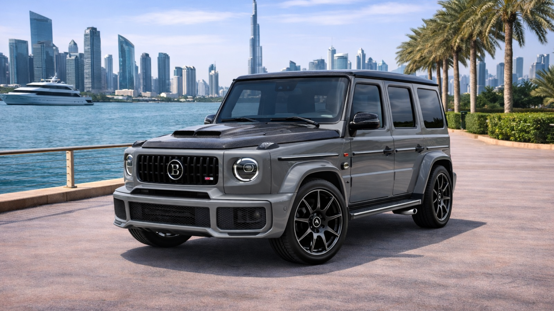 Rent Mercedes Benz AMG Brabus G63 2023 in Dubai