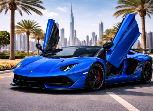 Rent Lamborghini Aventador SVJ Roadster 2023 in Dubai