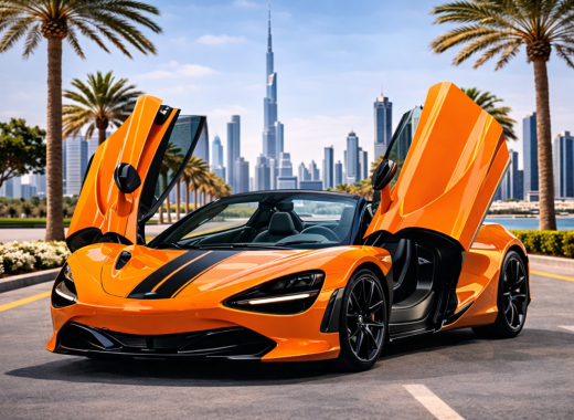 Rent McLaren 750S Spyder 2023 in Dubai