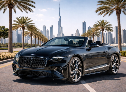 Rent Bentley Continental GTC Convertible 2025 in Dubai
